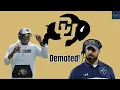 Why Colorado OC Sean Lewis Being Demoted by Deion Sanders is Really Dumb