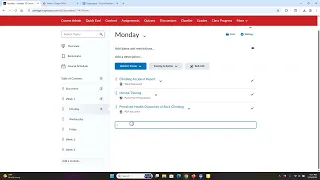 Inserting Assignments Classic Content Experience - Brightspace