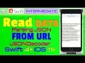 IOS 11 Swift 4 Tutorial - Read Data From URL Parsing JSON JSONDecoder keyDecodingStrategy