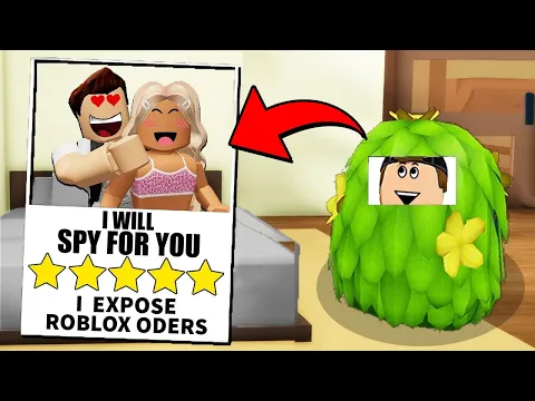 I Was Hired To SPY on ROBLOX ODERS.. (Brookhaven RP)