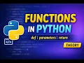Functions in Python Theory Complete Beginner Guide to def Parameters Return