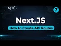 Next js API Routes Tutorial Build Backend Inside Next js Step-by-Step