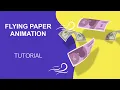 Easy Flying Paper Animation - After Effects Tutorial
