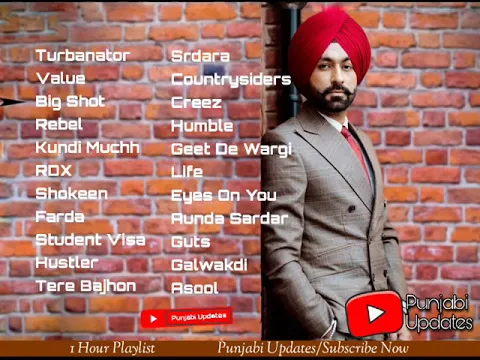 Download MP3 Best of Tarsem Jassar All songs Non-stop Top Hits latest Punjabi Jukebox 2020 Back to Back Playlist