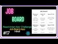 Job Board React App-React Interview Challenge - Machine Coding Round