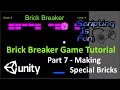 Unity Tutorial - Brick Breaker