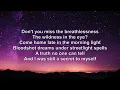 Mumford & Sons- Rushmere Lyrics