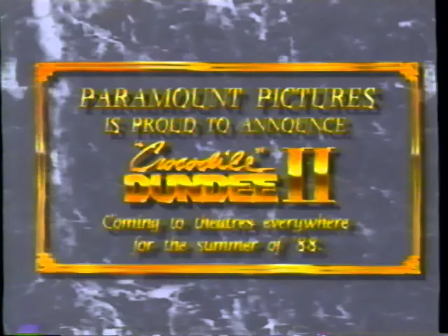 Crocodile Dundee II (1988) Teaser (VHS Capture)