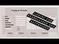 Coding for Keyreleased and Keypressed Netbeans