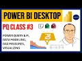 PQ Full Free Lesson in Power BI Desktop Power Query M Data Model DAX Formulas Visualizing