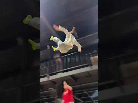 You have THIS sport in your country?! 😳🔥Crazy Trampoline Aerial Game 😂