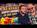 How Many Las Vegas Happy Hours Can We Hit In 1 Day Las Vegas Drink Food Deals in 2026