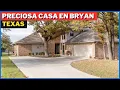 SE VENDE BONITA CASA DE 4 HABITACIONES EN BRYAN TEXAS