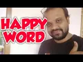 Happy word
