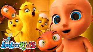 Los Pollitos Dicen + Las Hormiguitas + La Vaca Lola 🐥 Canciones de la Granja para Niños