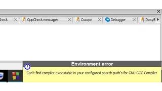 How to Solve CodeBlocks environment error 100 Solved