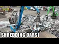 Huge Metal Recycling Scrap Yard Scrap Cars Automotive Aluminium Copper Brass Global Ardour