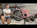 Download Lagu 18-Year-Old Genius Girl Perfectly Restores Abandoned Motorbike | Forgotten for Years