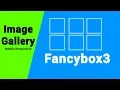 Jquery Tutorial Image Gallery Using Fancybox 3
