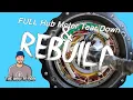 FULL Ebike Hub Repair Teardown And Rebuild - Changing the axle on my Ebike hub motor