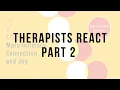 Part 2 - Therapists at CCATL react to The Love Prescription by Dr John Gottman