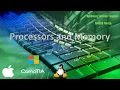Processors and Upgrading Memory