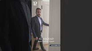 شقة  رائعة كمبوند المقصد   العاصمة الادارية الجديدة دندنها