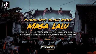 Download DJ MASA LALU Zizan | Slow Bass Viral Tiktok || Etan Kali Project Remix MP3