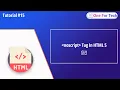 NoScript Tag in HTML in Hindi HTML Tutorial for Beginners in Hindi Tutorial-15