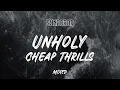 Download Lagu Badscandal, Nito-Onna - Unholy (Cover) Cheap Thrills, Thunder, Applause (Lyrics)