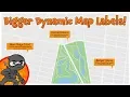 Larger Dynamic Map Labels in Illustrator
