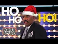 CHRISTMAS Chaos on Family Feud With SANTA and Steve Harvey!