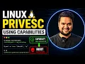 Linux Privilege Escalation Using Capabilities Practical
