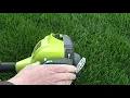 Ryobi Gas Weed Eater 1st Start Up After Sitting 7 months