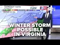 What impacts could we see for the upcoming winter weather weekend in Virginia
