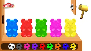 تعليم الألوان للأطفال باللغة الإنجليزية | Learn Colors for Kids | Best Kids Colors Video India 2025