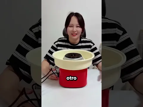 Esta Máquina Hace Algodón De Azúcar Muy Rico 🤩