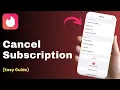 How To Cancel Tinder Subscription