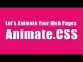 Animate CSS How to animate to your web pages