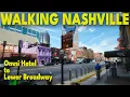 Walking Nashville Omni Hotel to Lower Broadway How Far and Walkable It Really Is