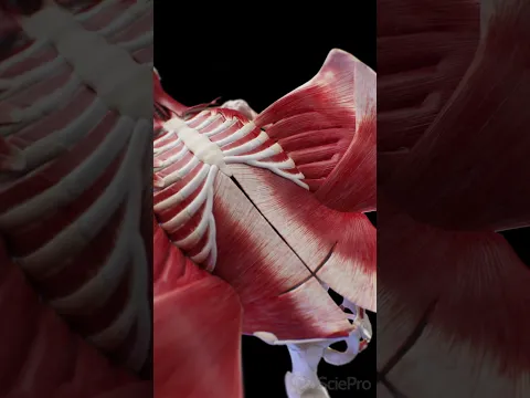 Abdominal Muscles: Peeling Away Every Layer #Shorts #Anatomy