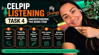 CELPIP Listening Task 4 Explained Score Higher with This Simple Strategy