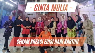 cinta mulia ndarboy genk tiktok viral senam kreasi hari kartini spesial berkebaya idaaerobic 