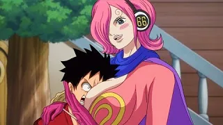 Luffy recebe um beijo da irmã de Sanji! (Todos os 12 BEIJOS em One Piece)