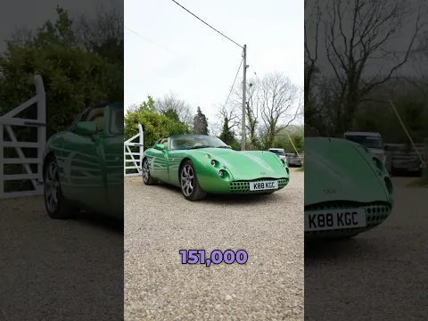 Edwins DREAM car reveal #tdc #cars #walkaround #bts #tvr #green #dreamcar #carshorts #carreview