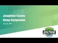Josephine County Hemp Symposium