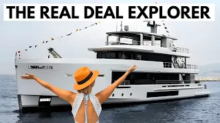 5,500+ NM RANGE 🤯 2025 CDM “Tremenda” Explorer Cantiere delle Marche SuperYacht Tour