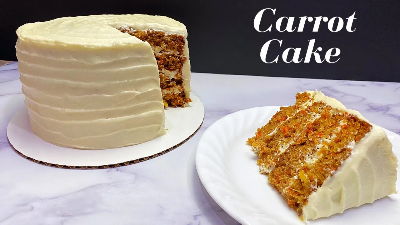Classic Carrot Cake Recipe | Cupcake Jemma