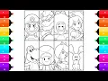 Super Mario Galaxy Movie Coloring Pages Coloring Super Mario Main Characters