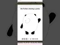 the Python drawing a panda